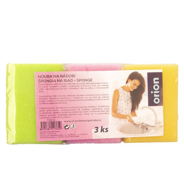 Houba na nádobí 3 ks