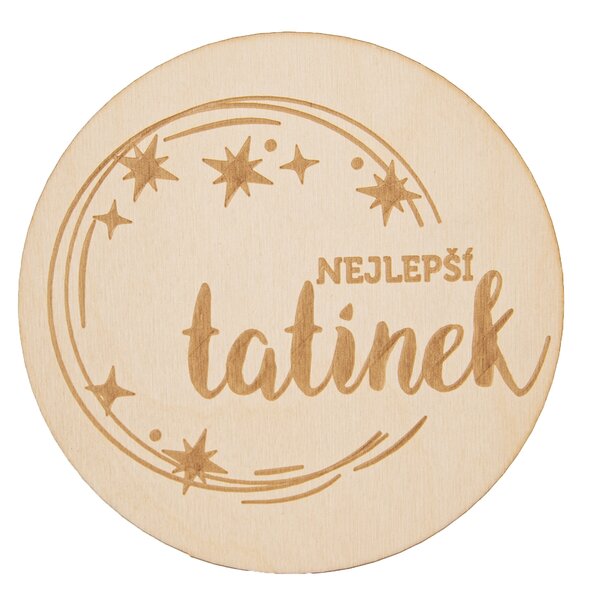 Podtácek NEJLEPŠÍ TATÍNEK