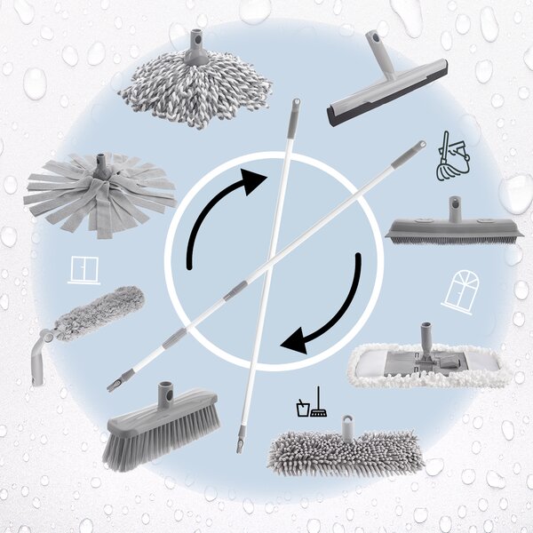 Hlava na mop s návlekem CLEAN SYSTEM oboustranný 