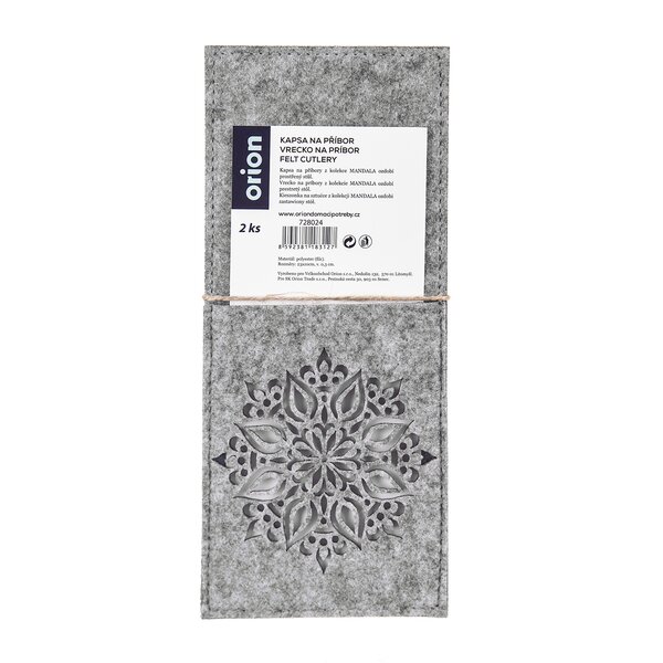 Kapsa na příbory MANDALA 2 ks