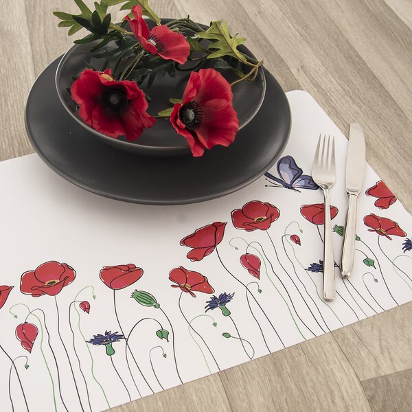 Prostírání MÁK 43x28 cm