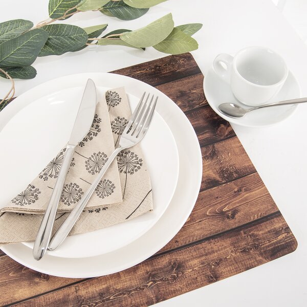 Prostírání dřevo 43x30 cm