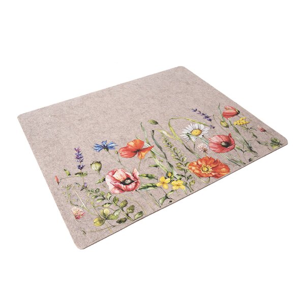 Prostírání jarní květy 45x35 cm