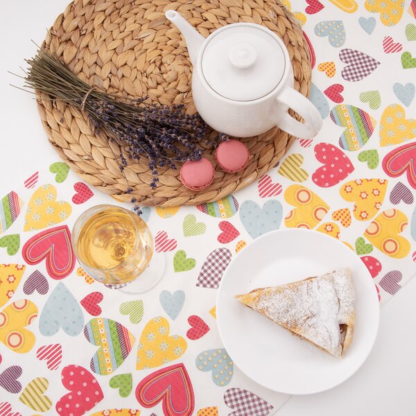 Běhoun SRDCE 180x40 cm