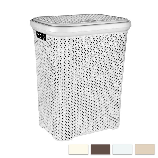 Prádelní koš s víkem RATAN Hobby