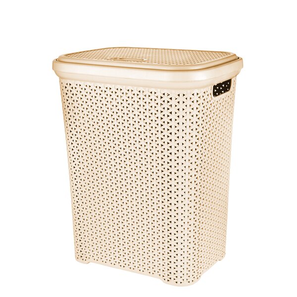 Prádelní koš s víkem RATAN Hobby