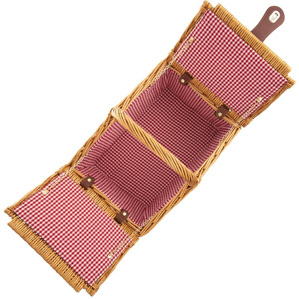 Piknikový koš Big s textilní vsadkou