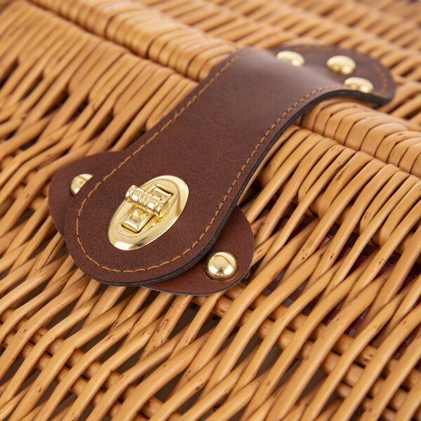 Piknikový koš Big s textilní vsadkou