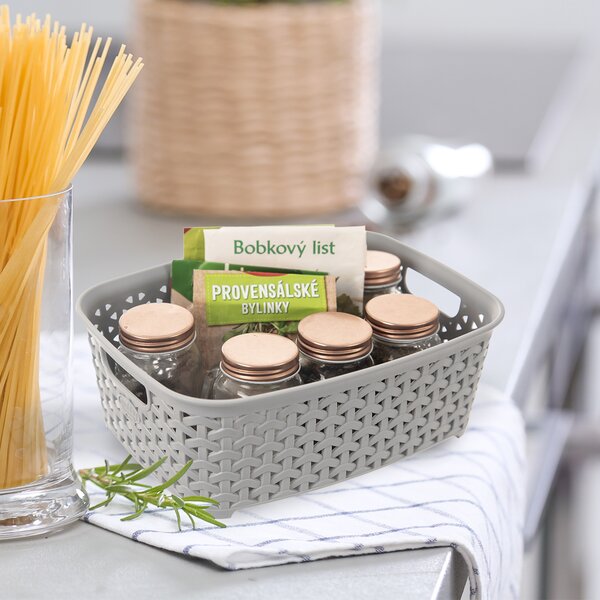 Košík RATAN 26x19x9 cm 