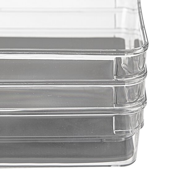 Košík-organizér GREY 16,3x16,3x4,8 cm