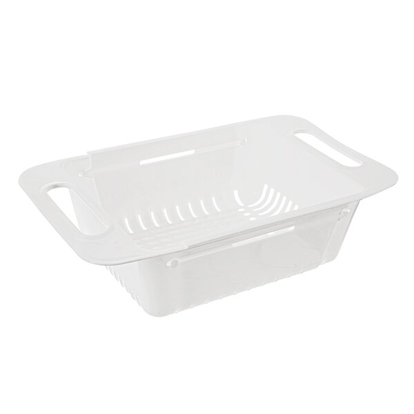 Košík do dřezu 32/44x20x8 cm