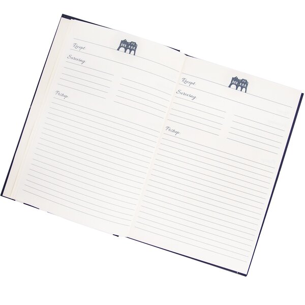 Kniha na recepty s vařečkou DOMKY 