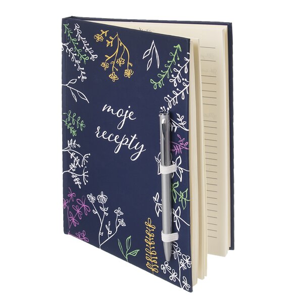 Kniha na recepty s tužkou LOUKA 