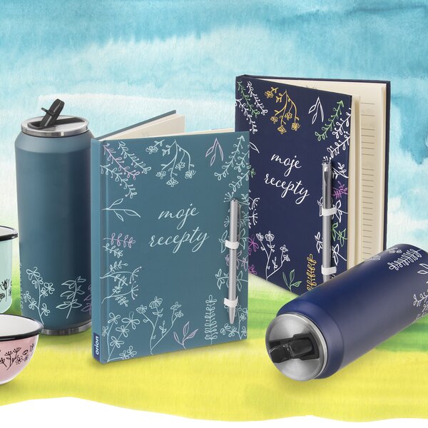 Kniha na recepty s tužkou LOUKA 