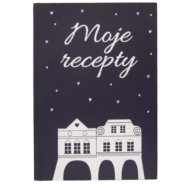 Kniha na recepty DOMKY 