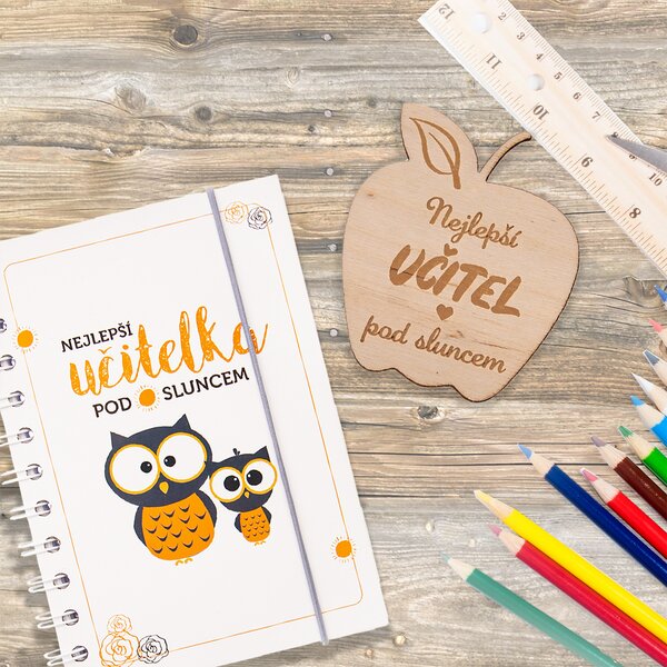 Zápisník NEJLEPŠÍ UČITELKA