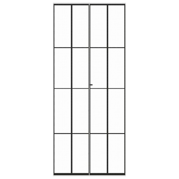 Síť proti hmyzu dveře 100x212 cm bílá