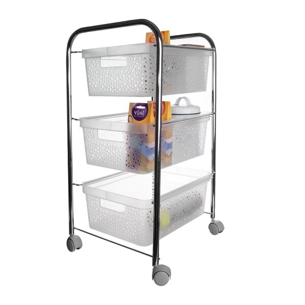 Regál s kolečky 3 patra