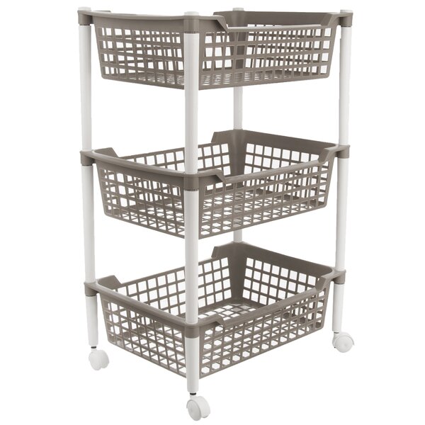 Regál s kolečky 3 patra