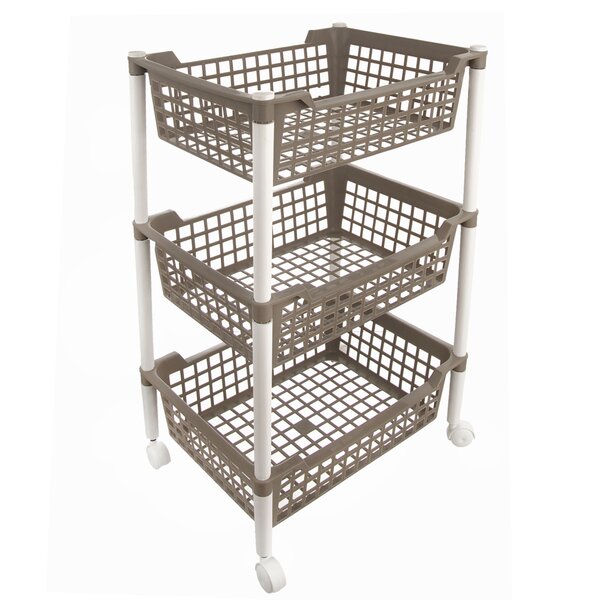 Regál s kolečky 3 patra