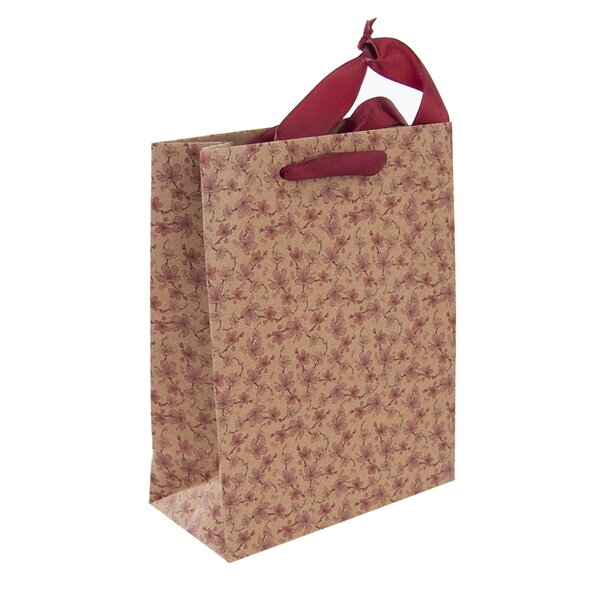 Dárková taška KVĚT 26x12,5x32,5 cm 