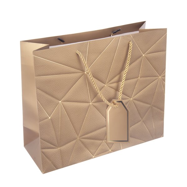 Dárková taška mřížka 31x12x26 cm