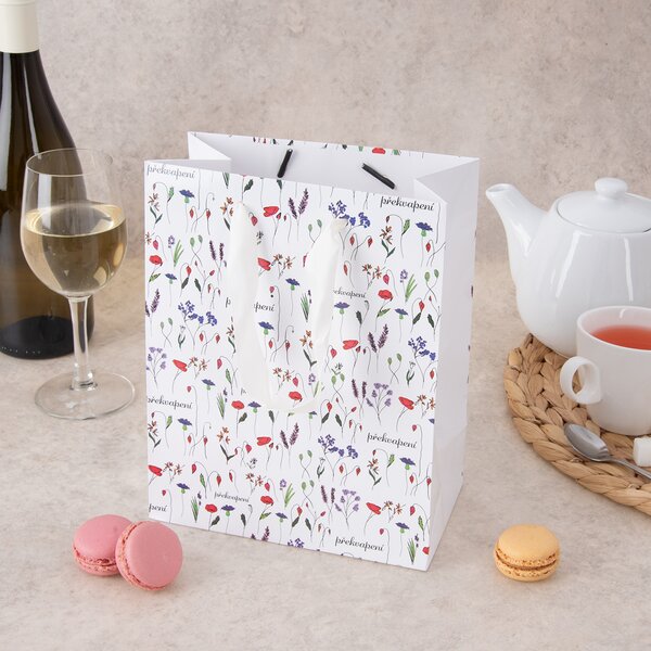 Dárková taška Překvapení 18x10x23 cm