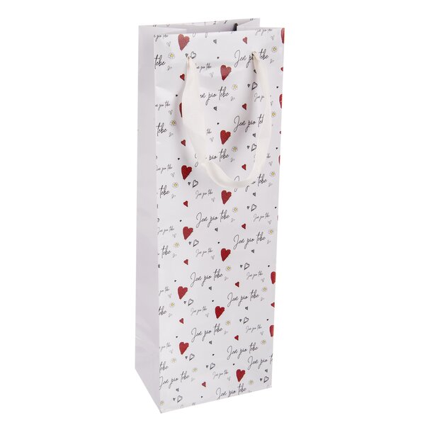 Dárková taška Jen pro tebe 12x8,5x36 cm