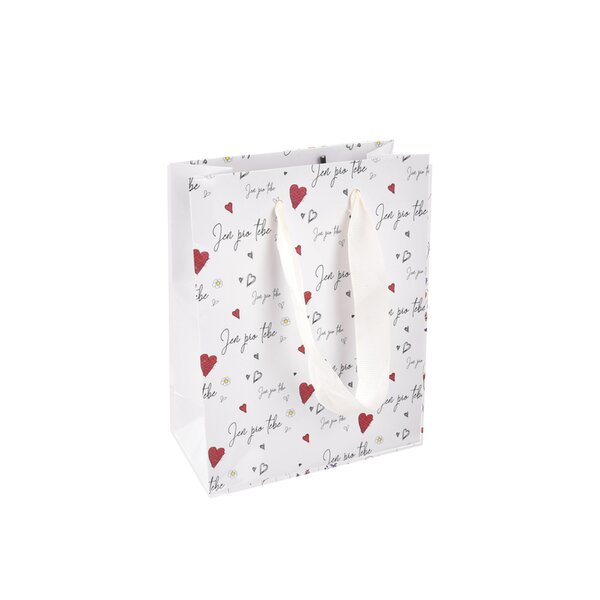 Dárková taška Jen pro tebe 14x7x18 cm