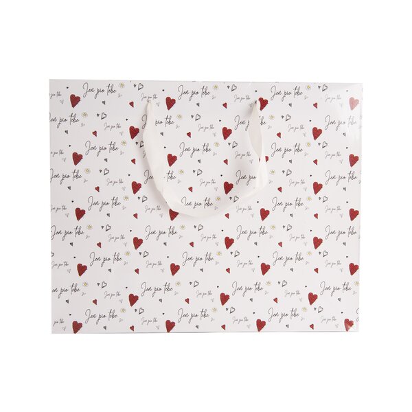 Dárková taška Jen pro tebe 32x12x26 cm