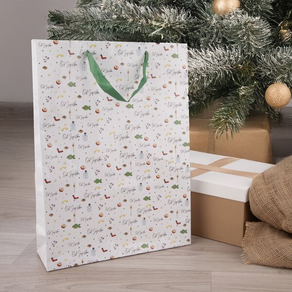 Dárková taška Od Ježíška 32,5x10x45,5 cm