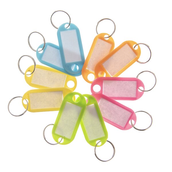 Rozlišovač klíčů popisovací 10 ks