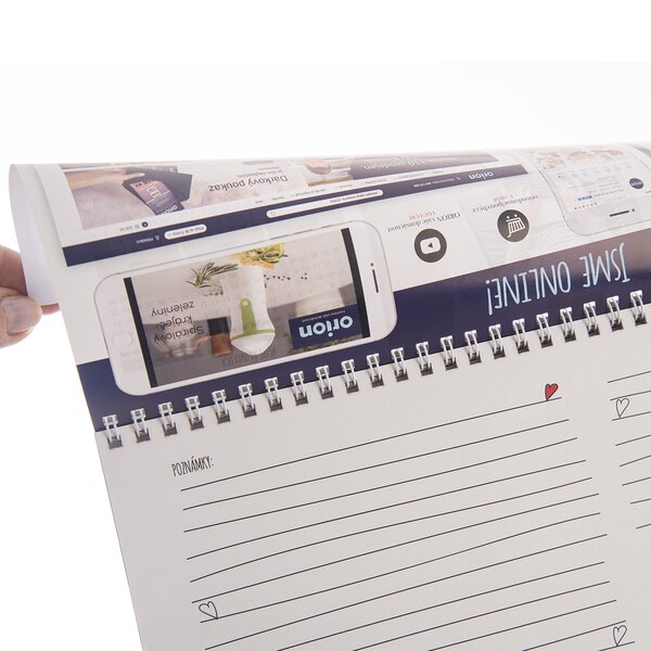 Stolní kalendář Orion recepty