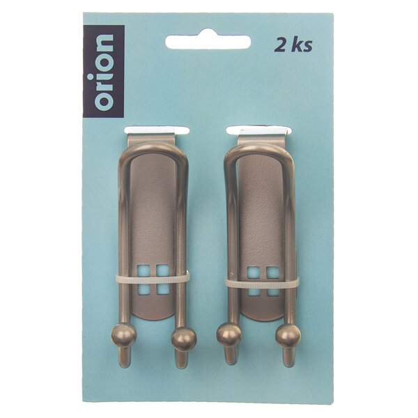 Dvojitý háček na dveře 2 ks