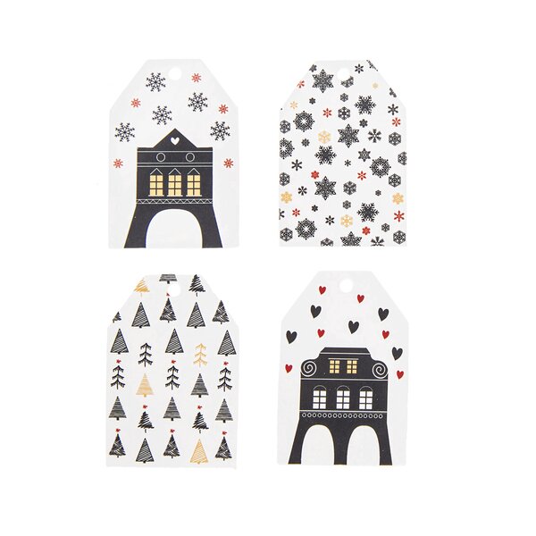 Visačky-jmenovka DOMKY 20 ks