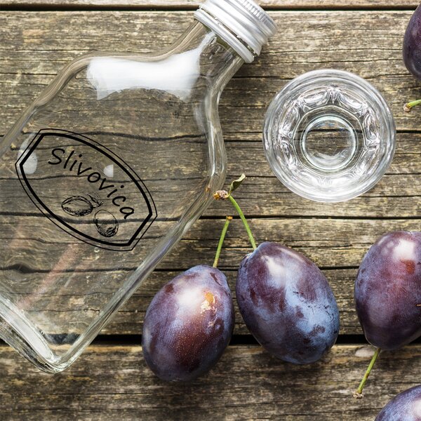 Samolepky na láhve Slivovica
