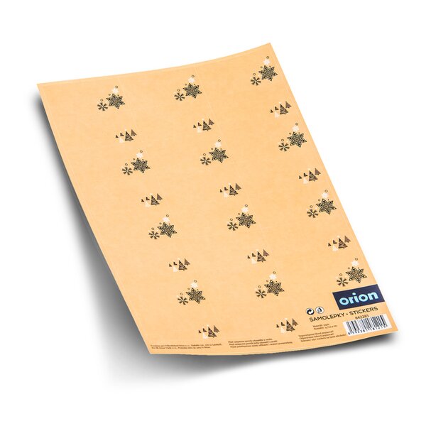 Samolepky Vánoce prázdne