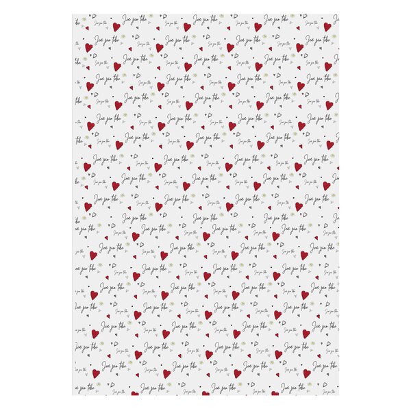 Balicí papír Jen pro tebe 100x70 cm 2 ks