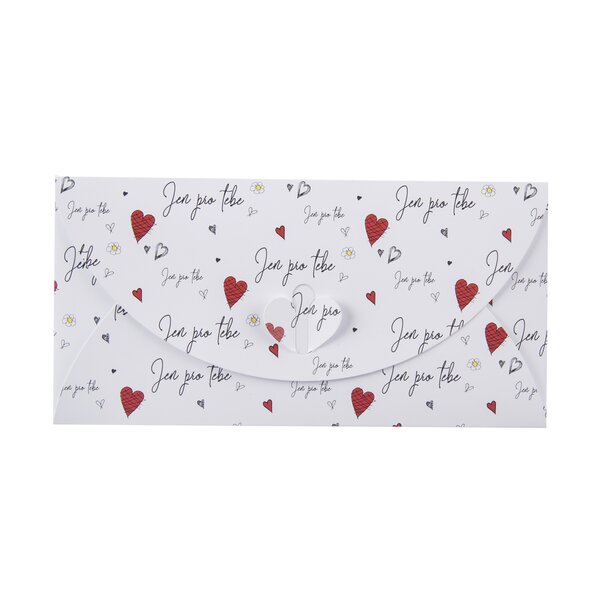 Papírová obálka Jen pro tebe