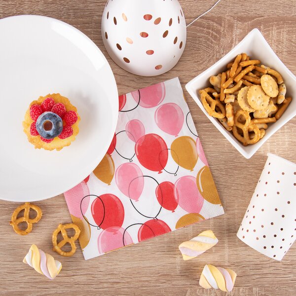 Servírovací ubrousky balónky
