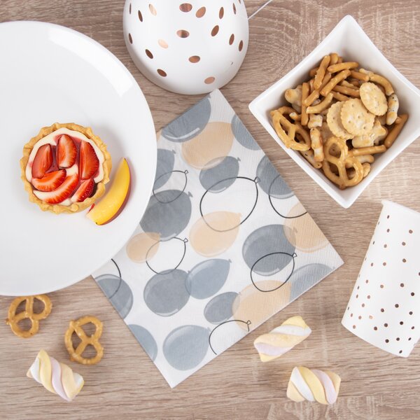 Servírovací ubrousky balónky