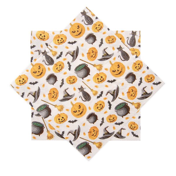 Servírovací ubrousky Halloween 