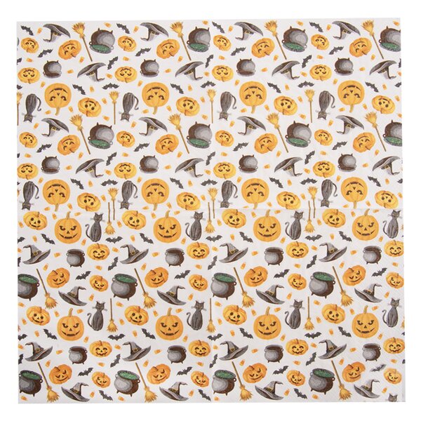 Servírovací ubrousky Halloween 