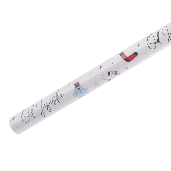 Vánoční balicí papír Od Ježíška 200x70 cm 