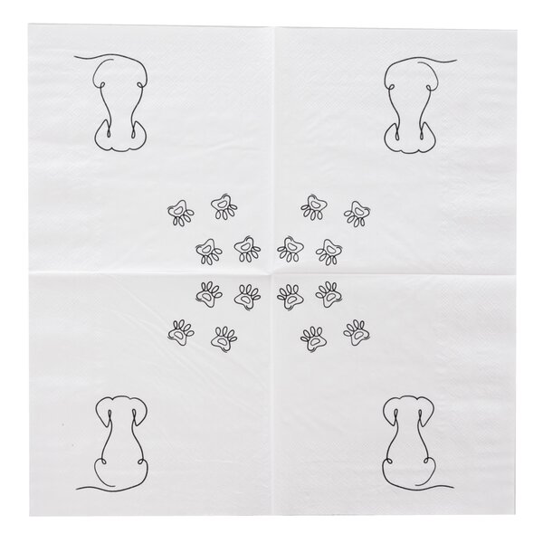 Servírovací ubrousky PEJSEK