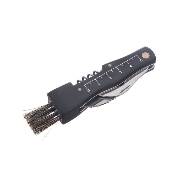 Houbařský nůž zavírací se štětcem 6 cm