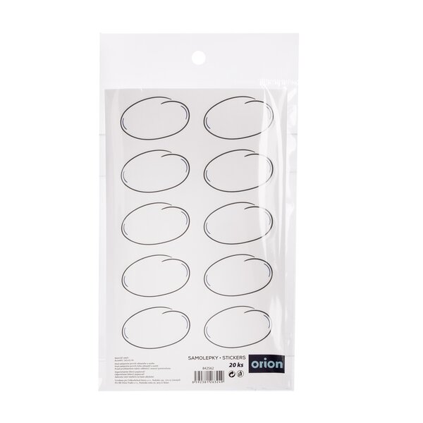 Samolepky na dózy prázdné