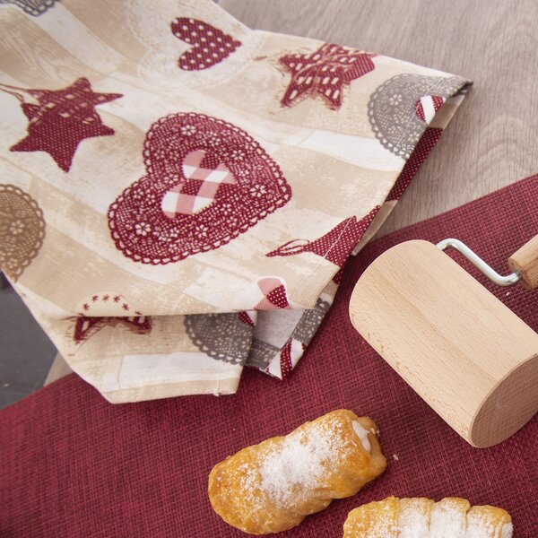 Kuchyňská zástěra SRDCE