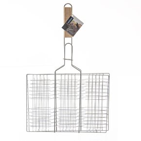 Grilovací mřížka na hamburgery 36x22,5 cm