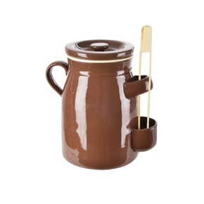 Nakládací hrnec s kleštěmi zelák 2,5 l